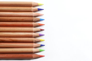 renkli kalemler yakın çekim