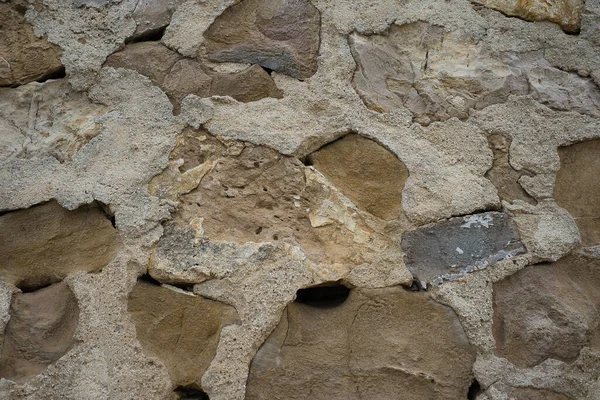 Fondo Rústico Piedra Natural Textura Tonos Terrosos Marrones Beige Piedra — Foto de Stock