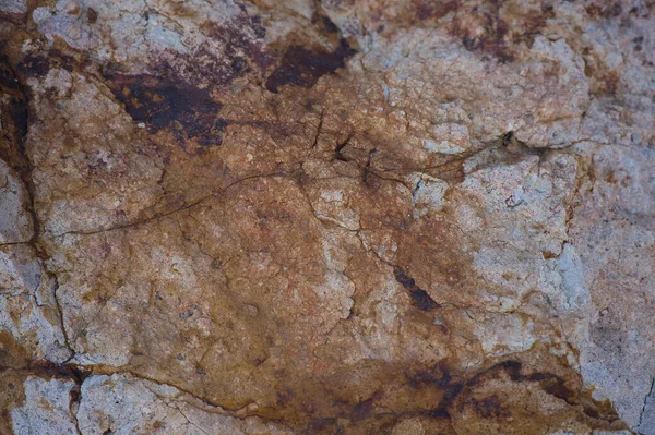 Натуральный Каменный Фон Терракотовых Тонах Земные Цвета Концепция — стоковое фото