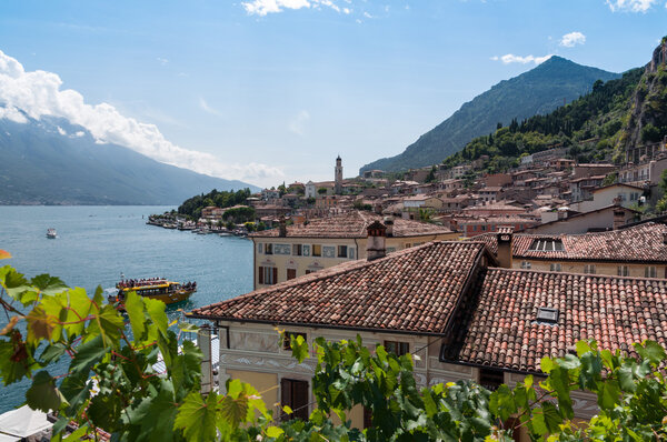 Limone sul Garda is a touristic location of Garda Lake, which is famous for its historical lemon trees.