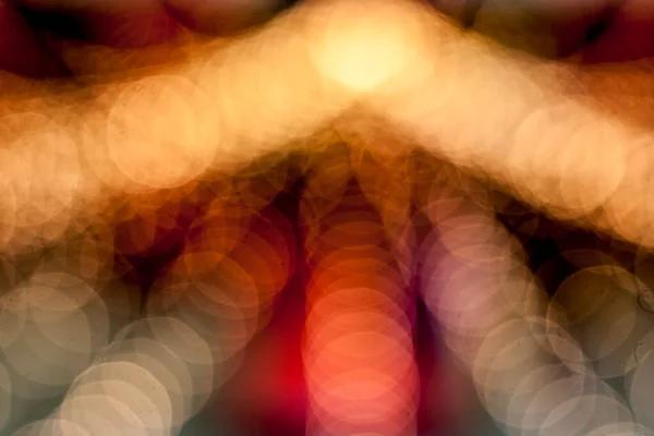 Bokeh Effekt Oder Weiche Unscharfe Bunte Dekorative Lichter Als Hintergrund — Stockfoto