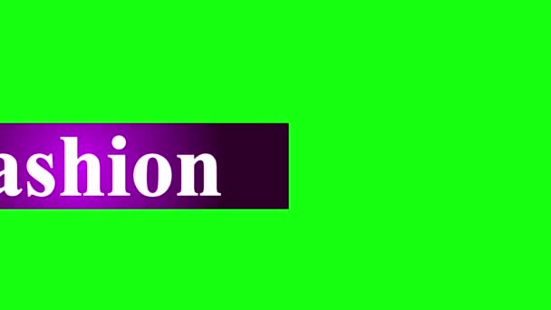 Simple FASHION troisième inférieur dans l'écran vert