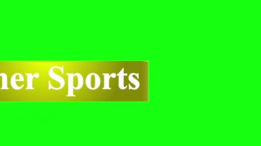 Yeşil Ekran 'da diğer sporlar üçüncü sırada. 