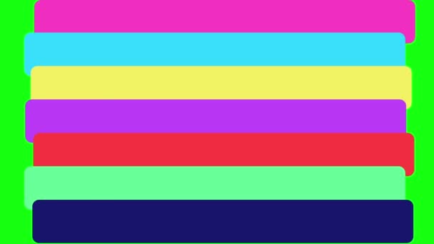 Fond de transition streep coloré en haute résolution écran vert. Facile à utiliser. Convient pour la presse