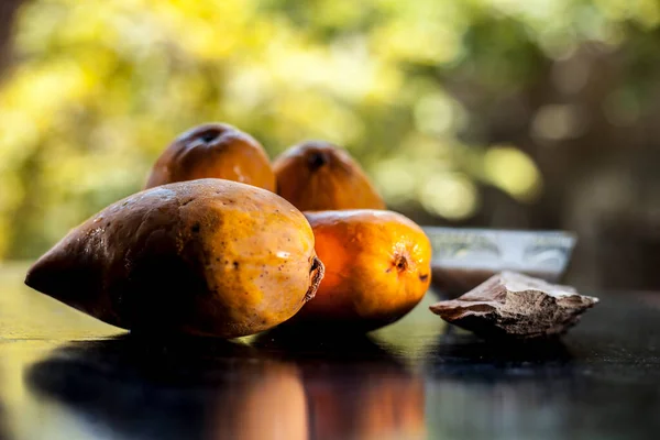 Mango Face Mask Sensitive Skin — Stock Photo, Image