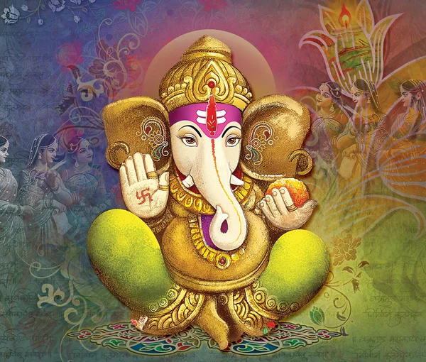 Procure Imagens Alta Resolução Lord Ganesha Indiano Encontre Imagens Estoque — Fotografia de Stock