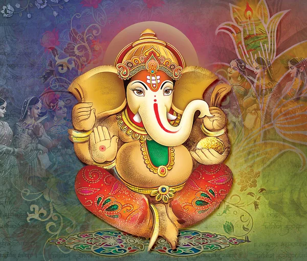 Stöbern Sie Hochauflösenden Archivbildern Des Indischen Lord Ganesha Hier Finden — Stockfoto