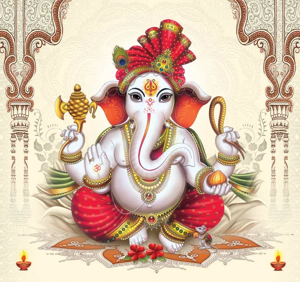 Durchsuchen Sie Hochauflösende Archivbilder Des Indischen Lord Ganesha Hier Finden — Stockfoto