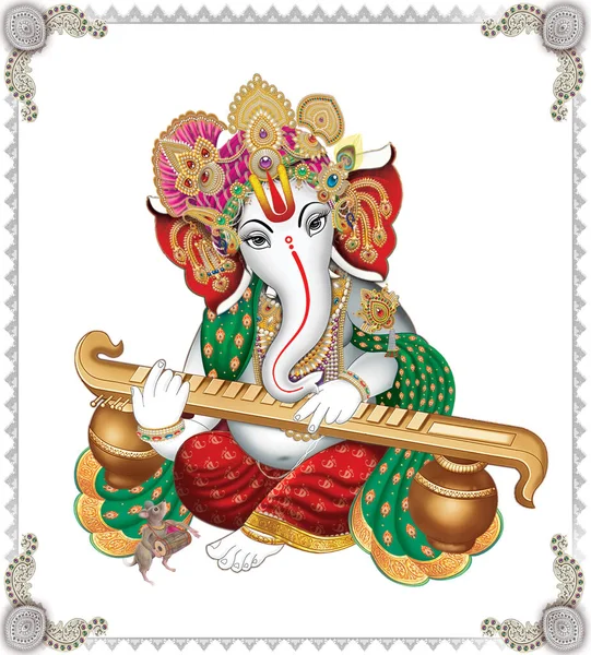 Bläddra Bland Högupplösta Stockbilder Indiska Lord Ganesha Hitta Indiska Mytologi — Stockfoto