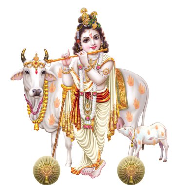 Hint Tanrısı Krishna sihirli melodileriyle