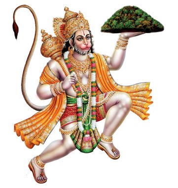 Lord Hanuman 'ın yüksek çözünürlüklü stok resimlerine bak