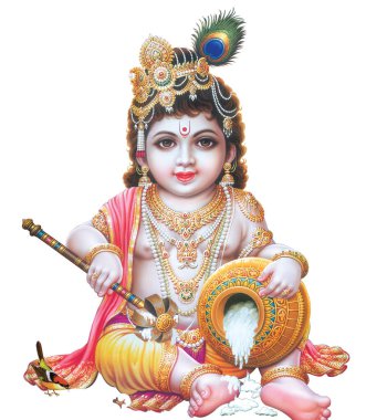 Hint Tanrısı Krishna sihirli melodileriyle