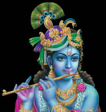 Hint Tanrısı Krishna sihirli melodileriyle