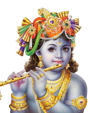 Hint Tanrısı Krishna sihirli melodileriyle