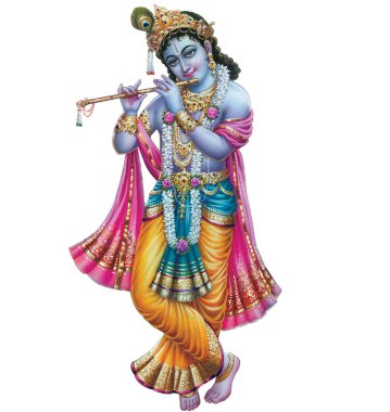 Hint Tanrısı Krishna sihirli melodileriyle