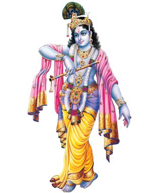 Hint Tanrısı Krishna sihirli melodileriyle