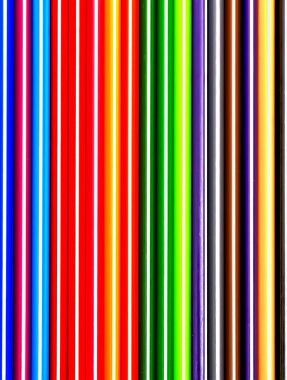 Renkli kalemler. Çizim için