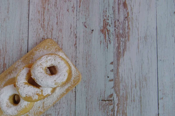 Donut Lanche Que Vendido Toda Parte Rua Muito Popular Entre — Fotografia de Stock