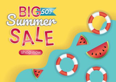 Tatillerde alışveriş için satış promosyonu