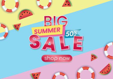 Tatillerde alışveriş için satış promosyonu