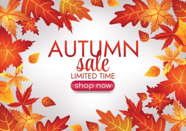 Sonbahar sezonu sanat vektörü özel sanat arka planı 