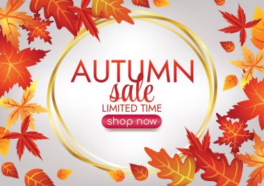 Sonbahar sezonu sanat vektörü özel sanat arka planı 