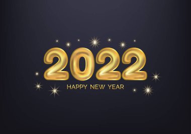 Mutlu yıllar 2022 sanat vektörü geçmişi 