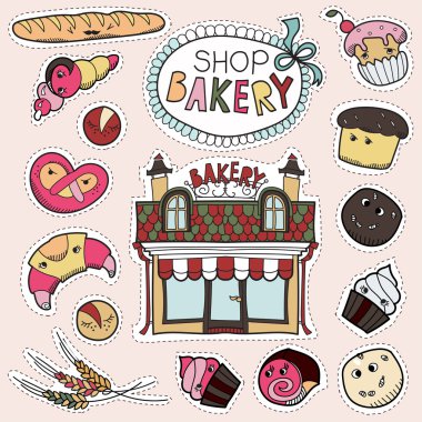 Çizgi film yama rozetleri ayarla ya da PIN moda