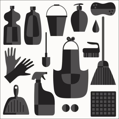 Temizlik Icons set
