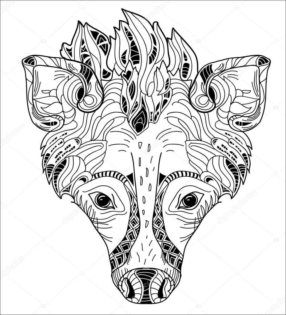 Hyena Vector Illustration