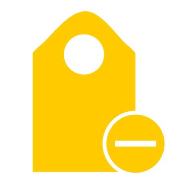 Beyaz arkaplanda düz logo simgesi ve sembol.