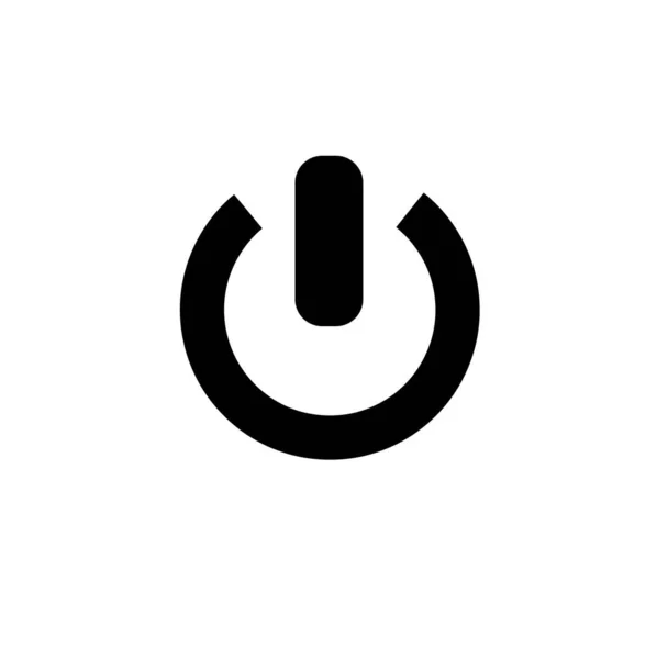 Sinal Ícone Logotipo Plano Símbolo Fundo Branco — Fotografia de Stock