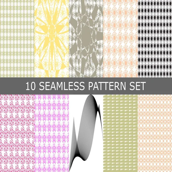 Collage Contemporary Seamless Pattern Trendy Modern Art Design Paper Cover — Stock Photo, Image