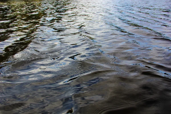 Texture wavy water — Stock Photo, Image