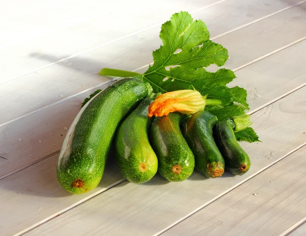 the composition of zucchini