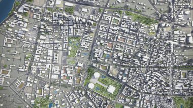Taipei - 3B model hava görüntüleme