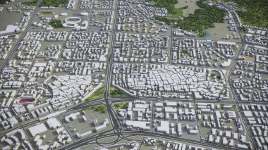 Zhuhai - 3D model hava görüntüleme