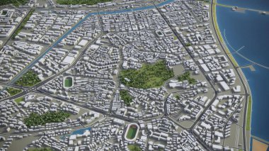 Zhuhai - 3D model hava görüntüleme