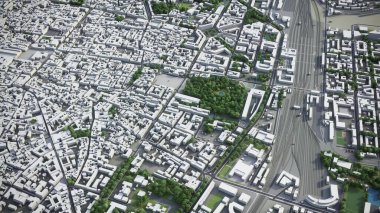 Bologna - 3B model hava görüntüleme