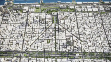 Buenos Aires - 3D model hava görüntüleme