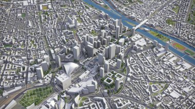 Daha Büyük Paris - 3D model hava görüntüleme
