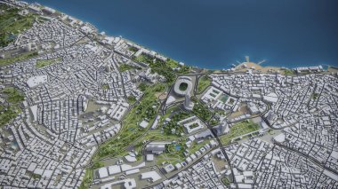 İstanbul - 3B model hava görüntüleme