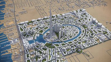 Jeddah K - 3B model hava görüntüleme
