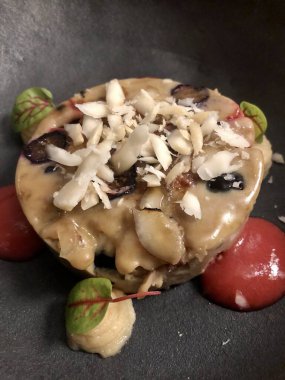 Güzel yemek: Fois gras terrine wtih truffle ve peynirin modern versiyonu