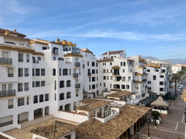 Puerto Banus, İspanya - 27 Aralık 2019: Benabola Oteli