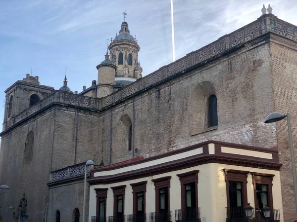 Sevilla, İspanya - 23 Aralık 2019: Sevilla 'daki Anonim Kilise