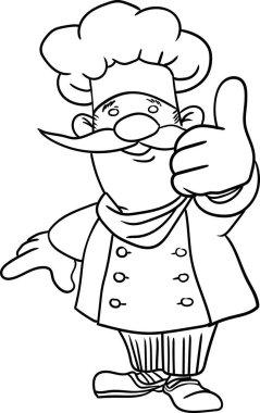 Çocuk için Boyama Kitabı - Günlük Faaliyetler İş Aşçılığı