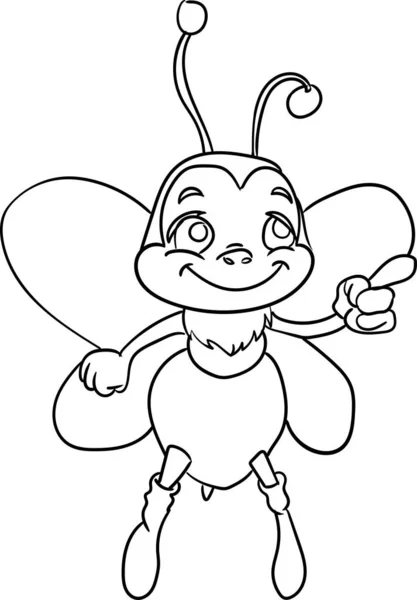 Coloring Book for Kid - Animal Series Bee