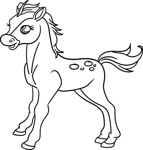 Desenhos para colorir de desenho de um cavalo com sua sela para colorir  