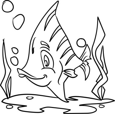 Çocuklar için Renklendirme Kitabı - Sualtı Dünya Serisi 